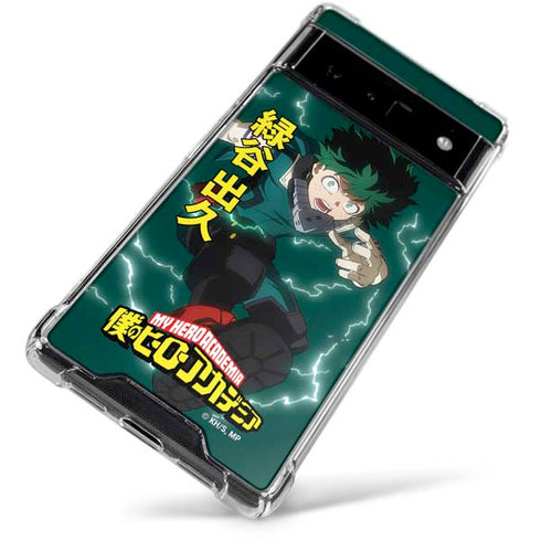 My Hero Academia Deku Season 4 Google Pixel 6 Clear Case